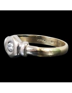 Złoty Pierścionek z Oczkiem 2.22g pr.585 r.13 2