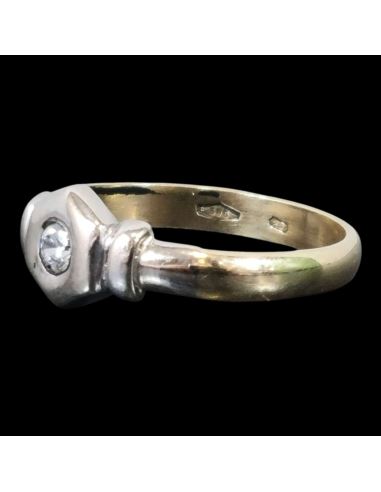 Złoty Pierścionek z Oczkiem 2.22g pr.585 r.13