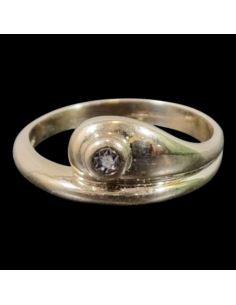 Złoty Pierścionek z Oczkiem 2,91g pr.585 r.15 2