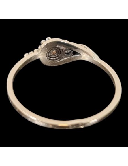 Pierścionek Okrąg 1,37g 585 r.17