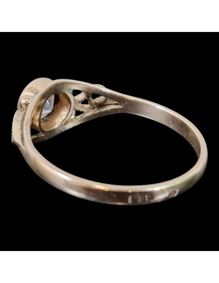 Pierścionek Oczko z Zawijasami 2,02g 585 r.15