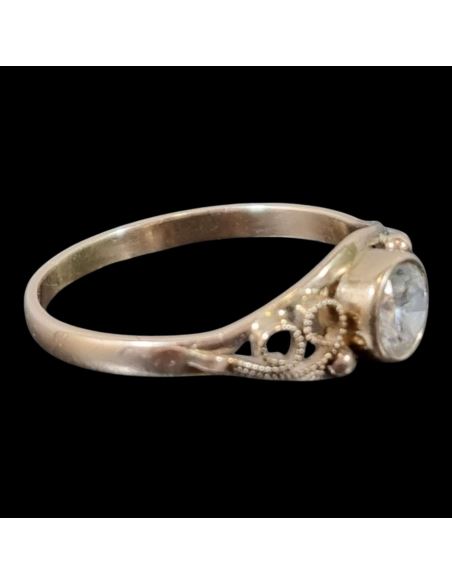 Pierścionek Oczko z Zawijasami 2,02g 585 r.15