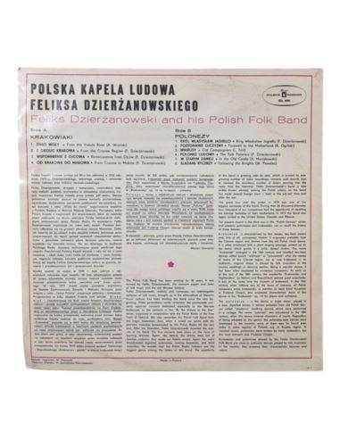 Polska Kapela Ludowa Feliksa Dzierżanowskiego Krakowiaki i Polonezy SXL0991 Winyl
