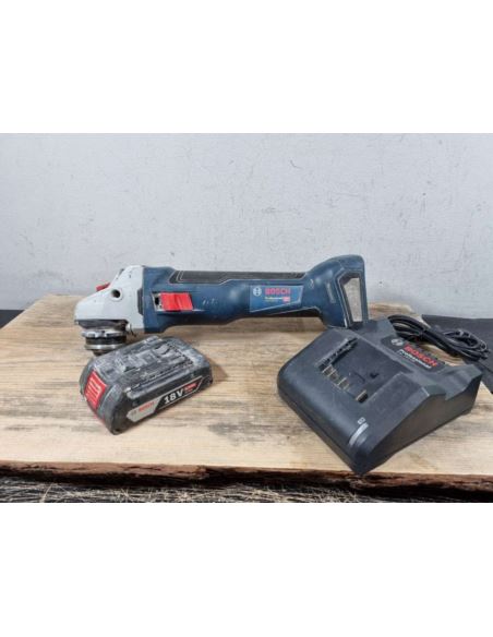SZLIFIERKA Bosch GWS 18V-10 + Aku 18V 2Ah +ład
