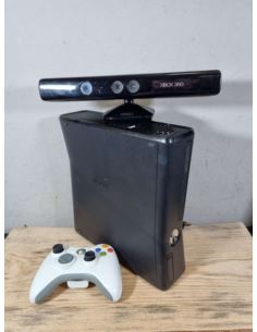 Konsola Microsoft Xbox 360 Slim 250 GB + Kinect + 1x pad