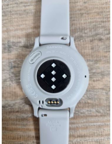 Zegarek sportowy GARMIN Venu 3s 41mm Biało-złoty (brak kabla)