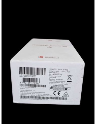 Huawei Pura 70 Pro 5G 12/512GB biały IMEI: 868402074376368