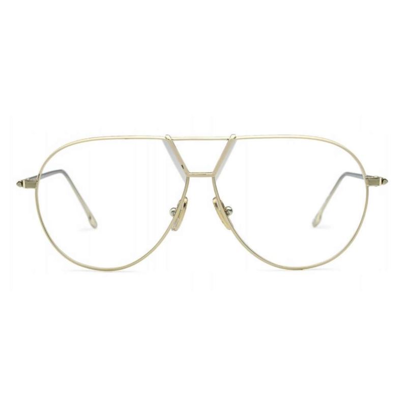 Okulary Victoria Beckham Aviator VB2106 714 Jasnozłote